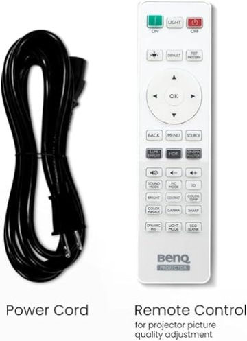 Lieferzubehör des BenQ W2710
