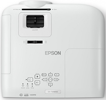 Epson EH-TW5650 3LCD-Projektor (Full HD, 2500 Lumen, 60.000:1 Kontrast, 3D) - 6