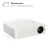 Abmessungen des LG PF610P