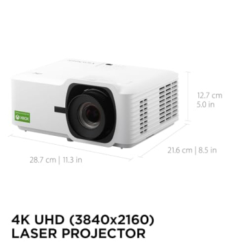 Abmessungen des ViewSonic LX700-4K