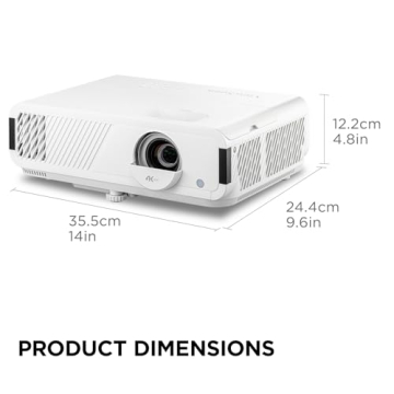Abmessungen des ViewSonic PX749-4K