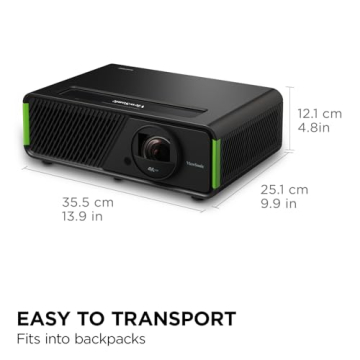 Abmessungen des Viewsonic X2-4K